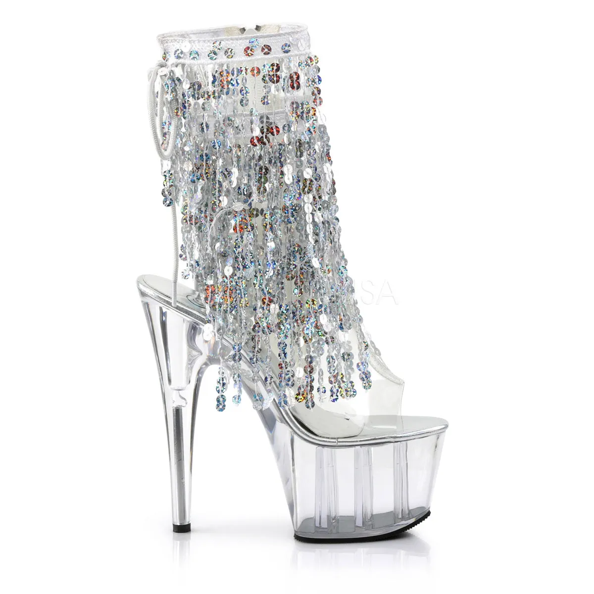 ADORE-1017SQF  Clear-Silver Holo/Clear