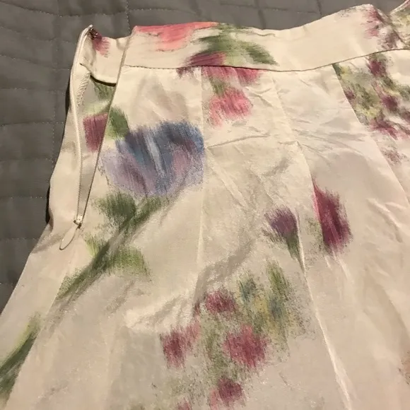 Sz 4 Theory Floral Mini Skirt